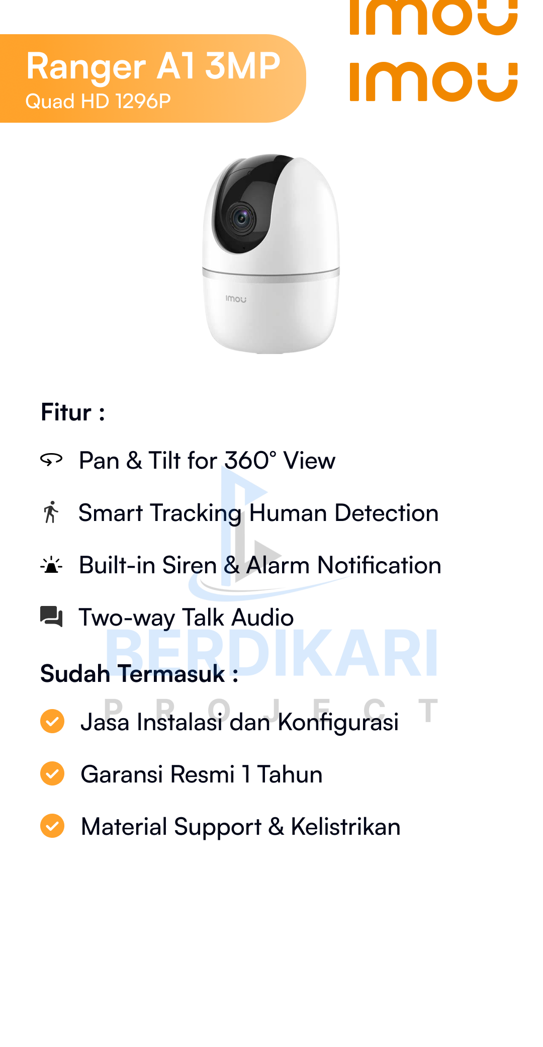 Paket CCTV Imou